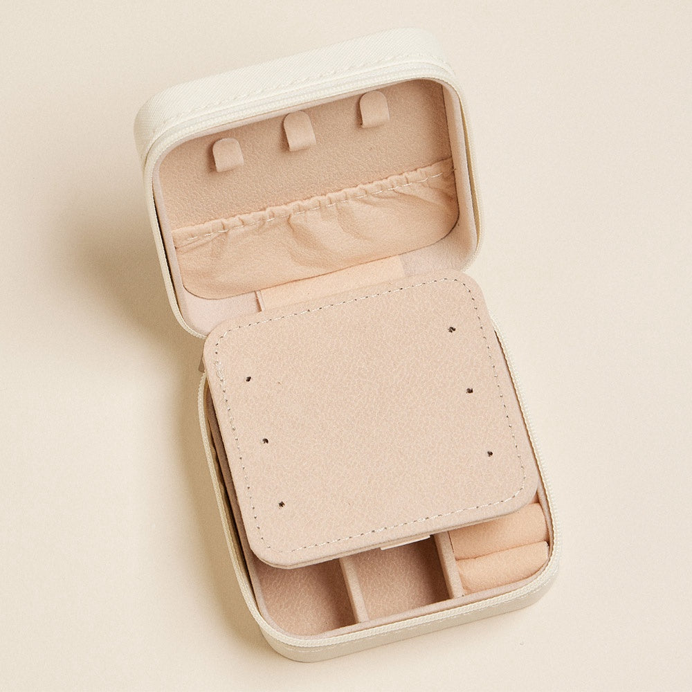 Bow Travel Jewelry Box