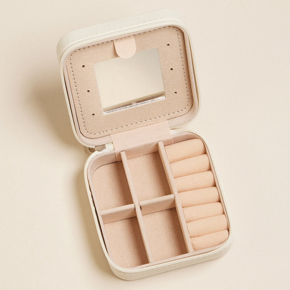 Bow Travel Jewelry Box