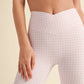 Strawberries & Cream Gingham Leggings