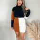 Autumn Leaves Sweater Dress