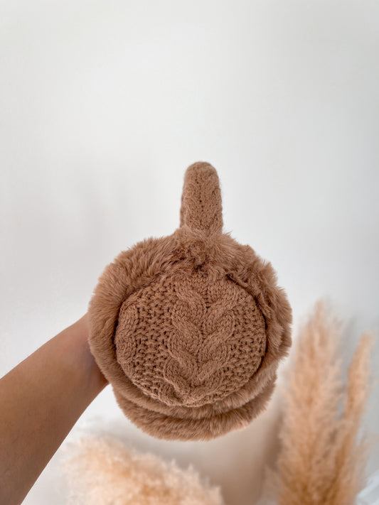 Cable Knitted Earmuffs