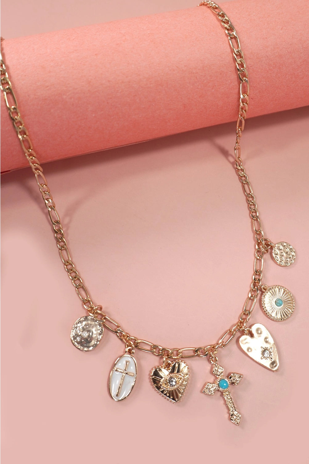 Cross Charm Necklace