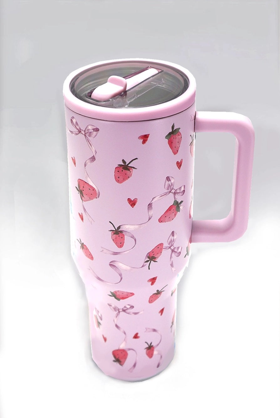 Strawberry Tumbler (Restock Pre-Order)