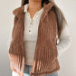 Chocolate Corduroy Vest