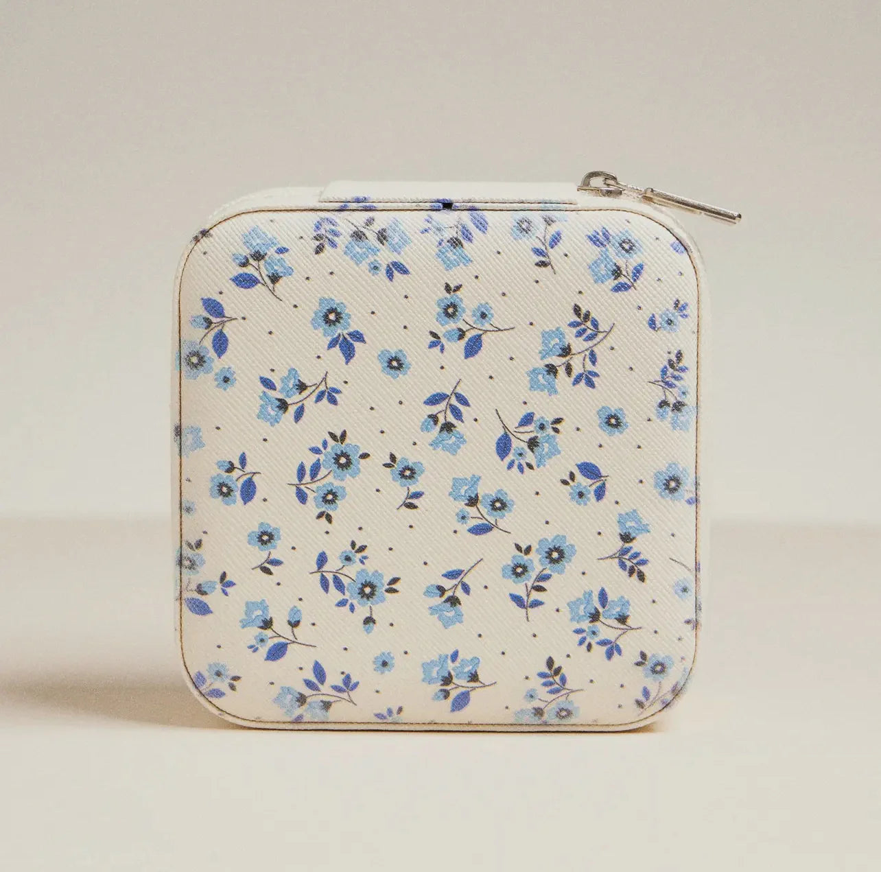 Floral Travel Jewelry Box