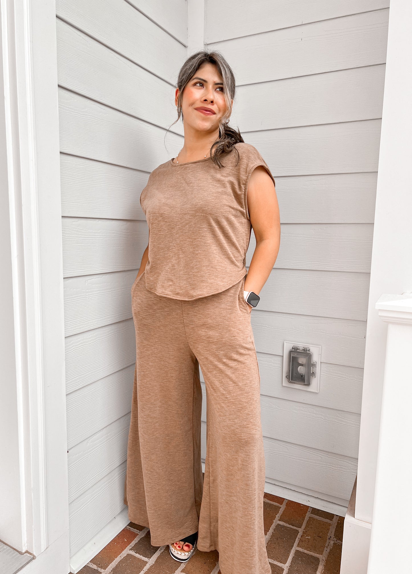 Mocha Jumpsuit