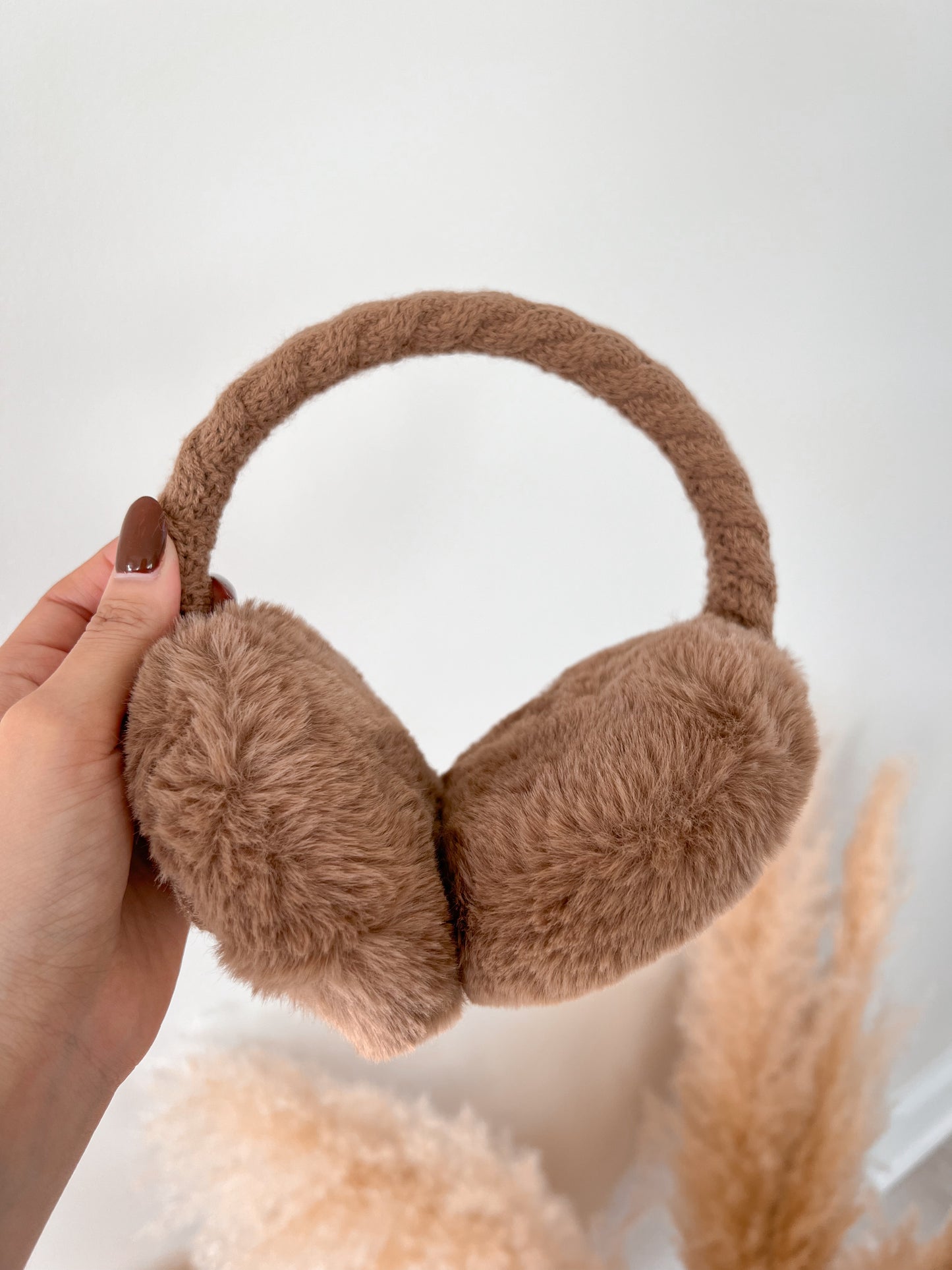 Cable Knitted Earmuffs