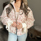 Blush Blossom Quilted Jacket
