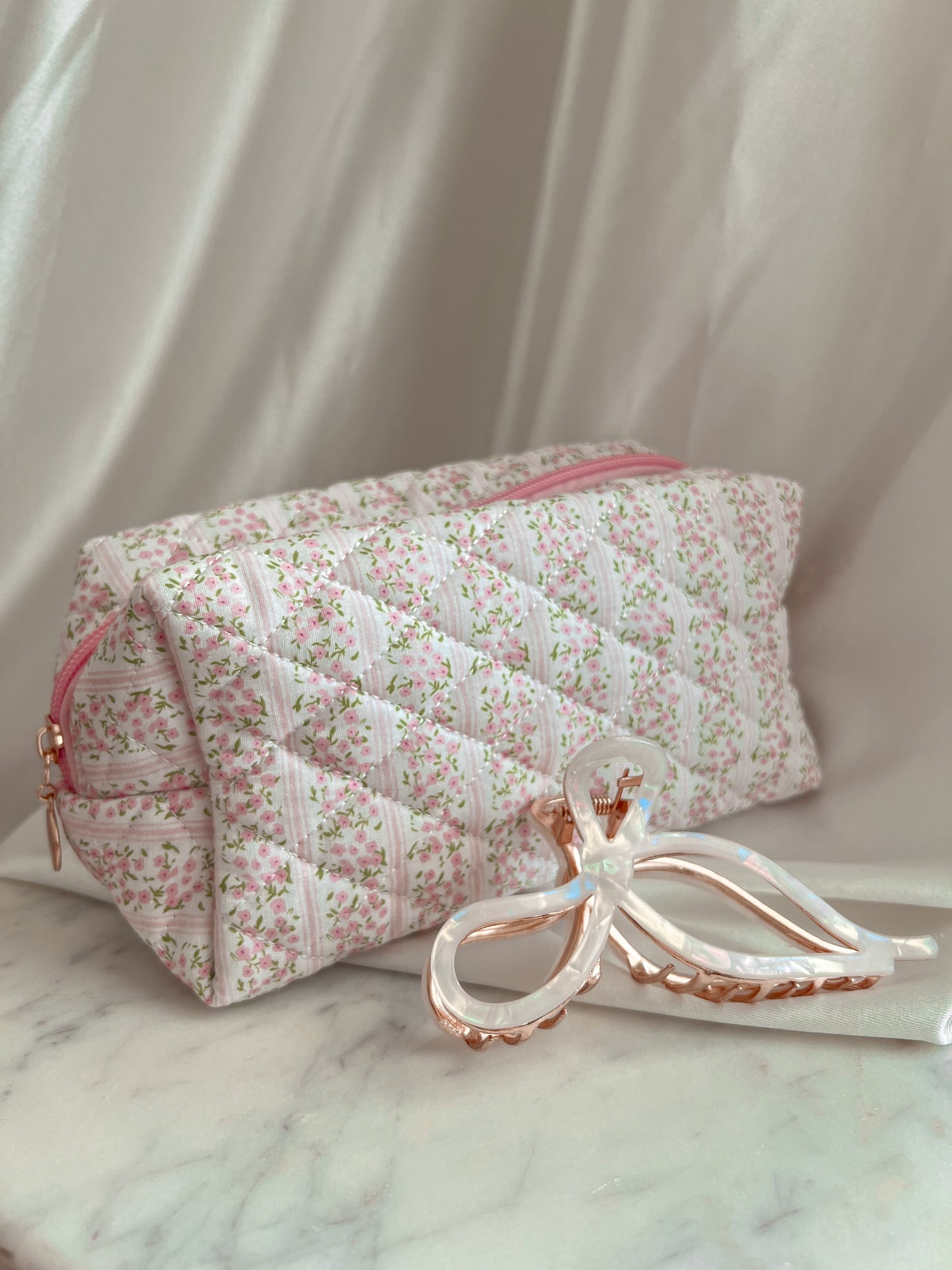 Sweet Petals Makeup Bag
