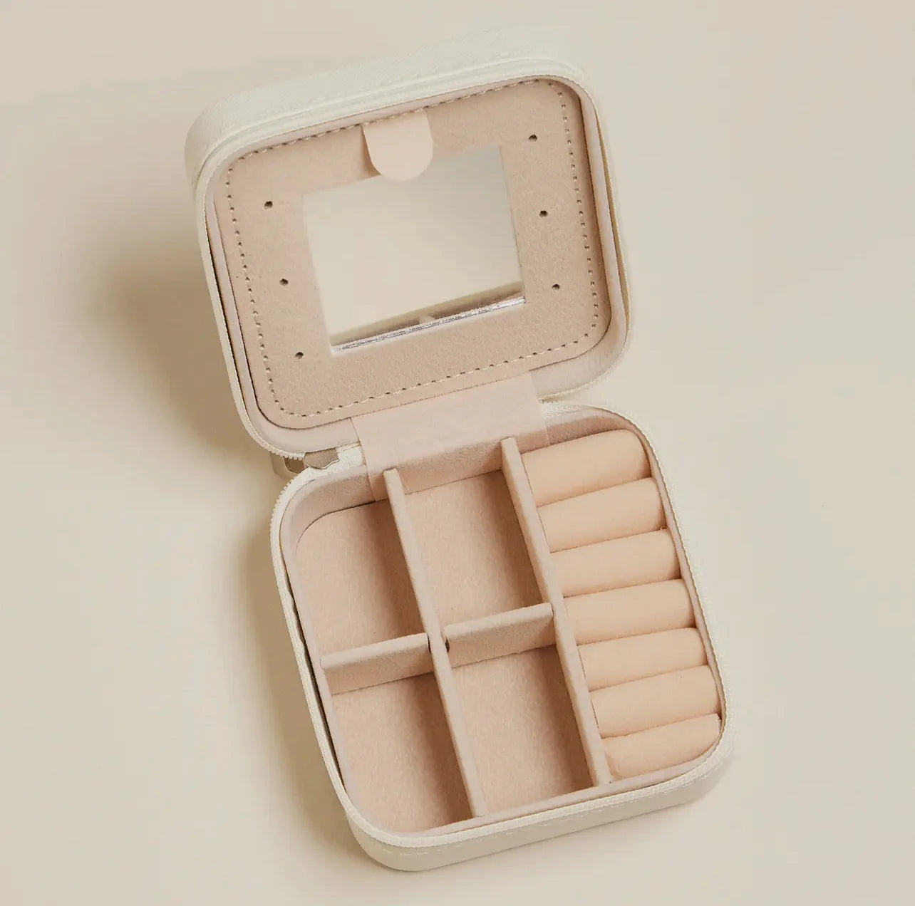 Floral Travel Jewelry Box