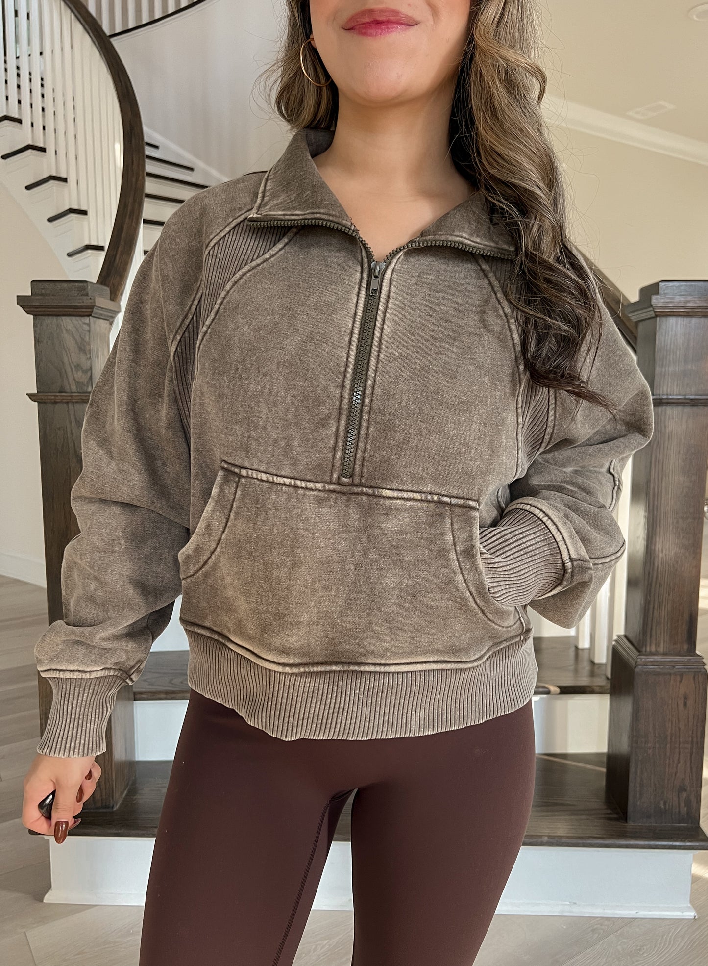 Scuba Pullover - Dark Olive