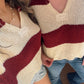 Cabernet Striped Top
