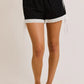 Black Eyelet Shorts
