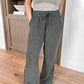 Charcoal Gauze Pants