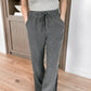 Charcoal Gauze Pants