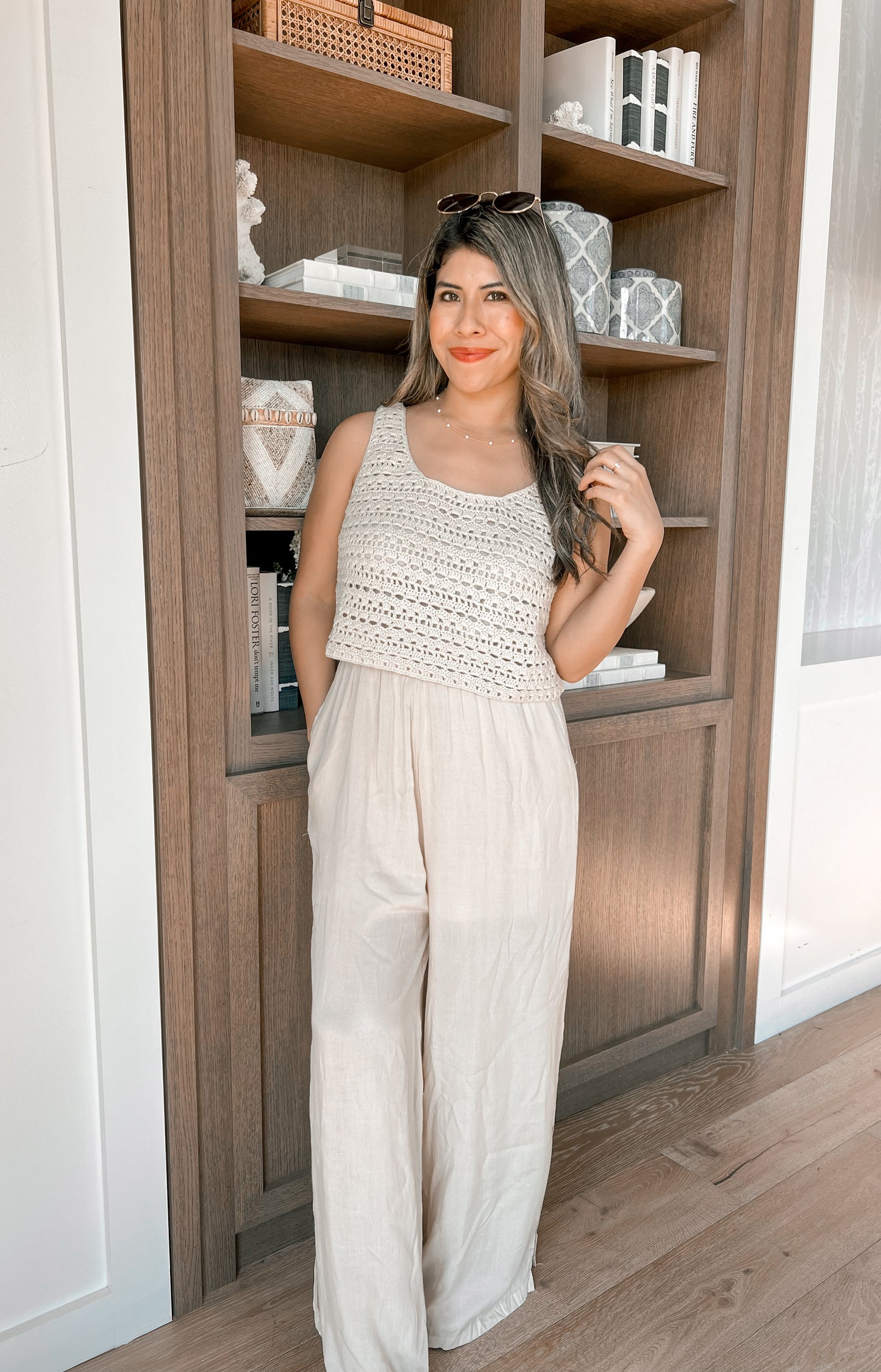 Desert Crochet Jumpsuit