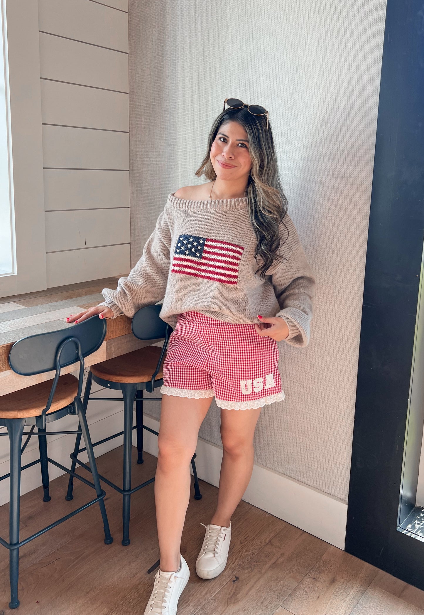 Americana Oversized Sweater