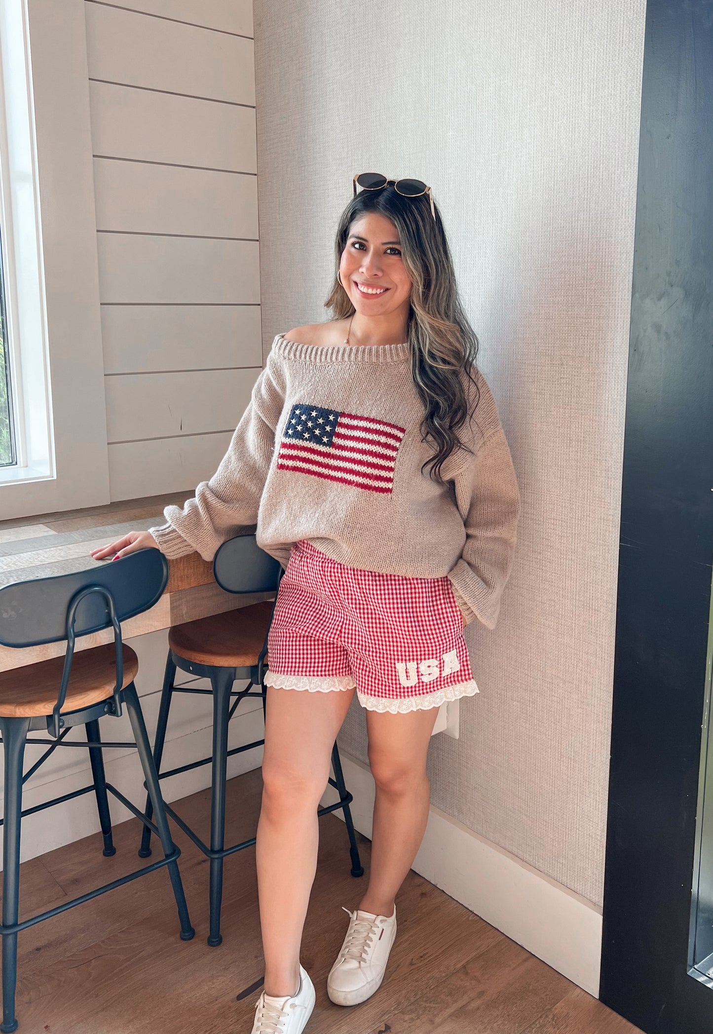 Americana Oversized Sweater