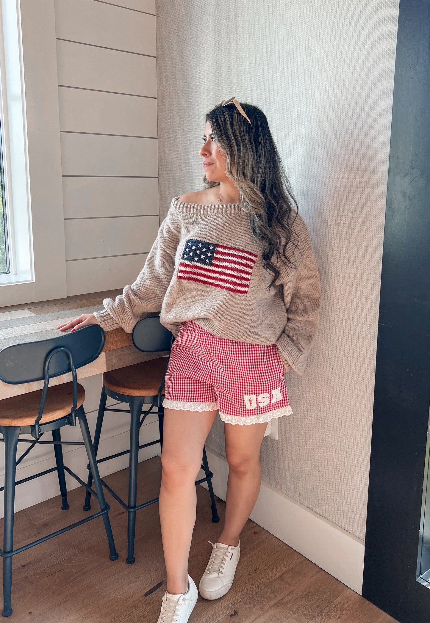 Americana Oversized Sweater