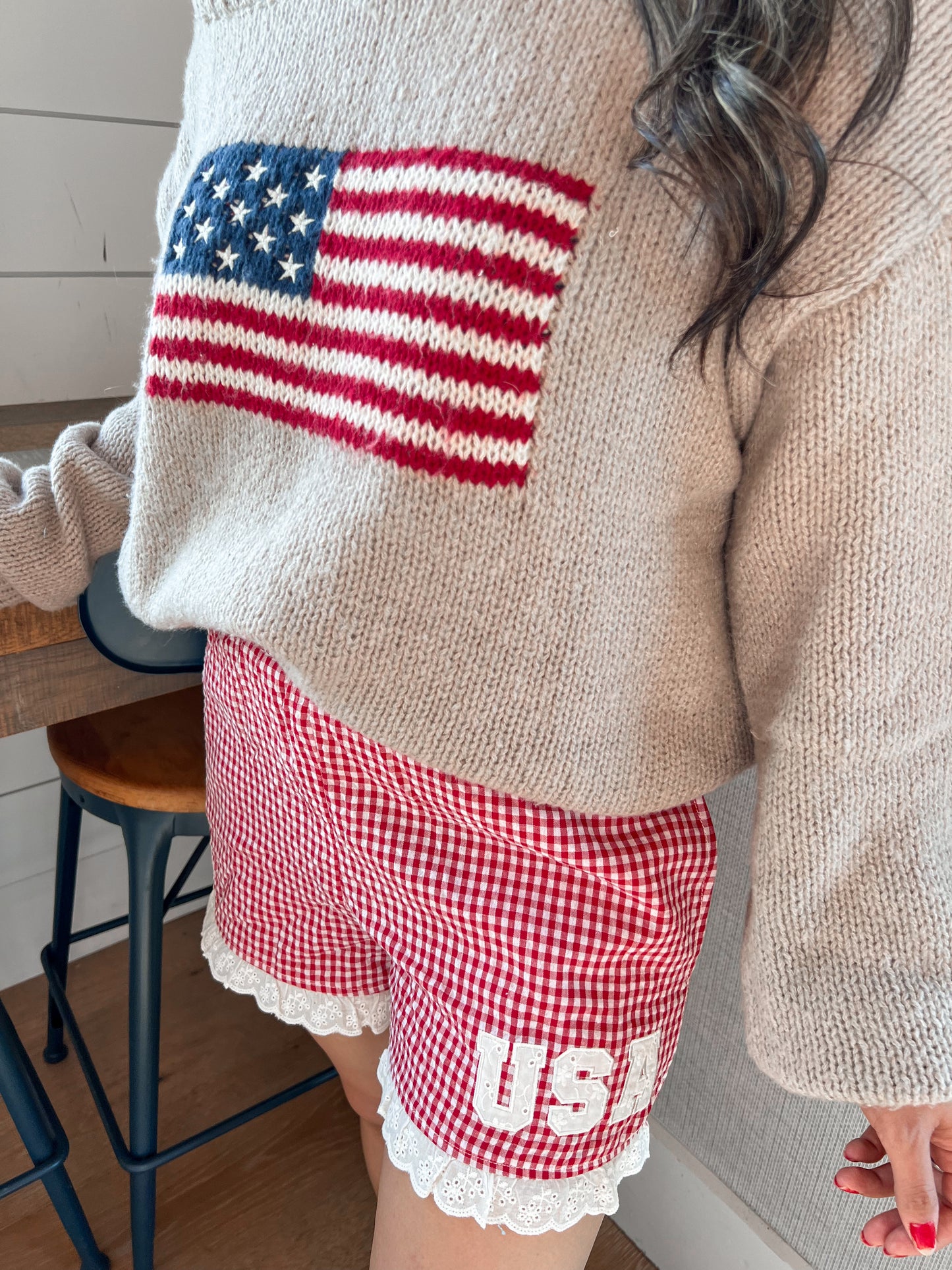 Americana Oversized Sweater