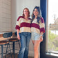 Cabernet Striped Top