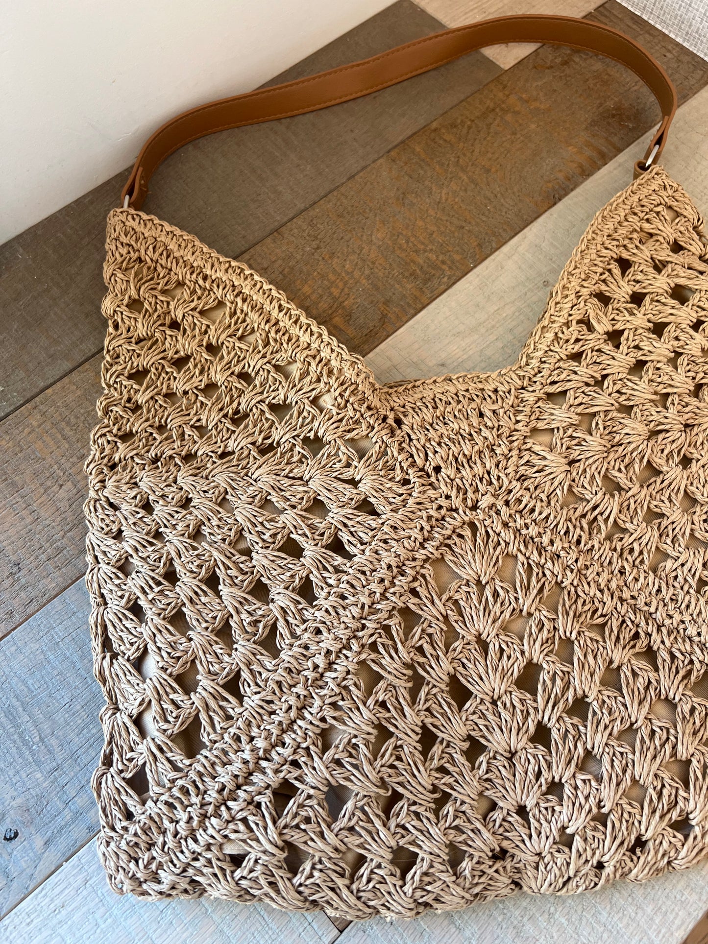 Crochet Boho Handbag