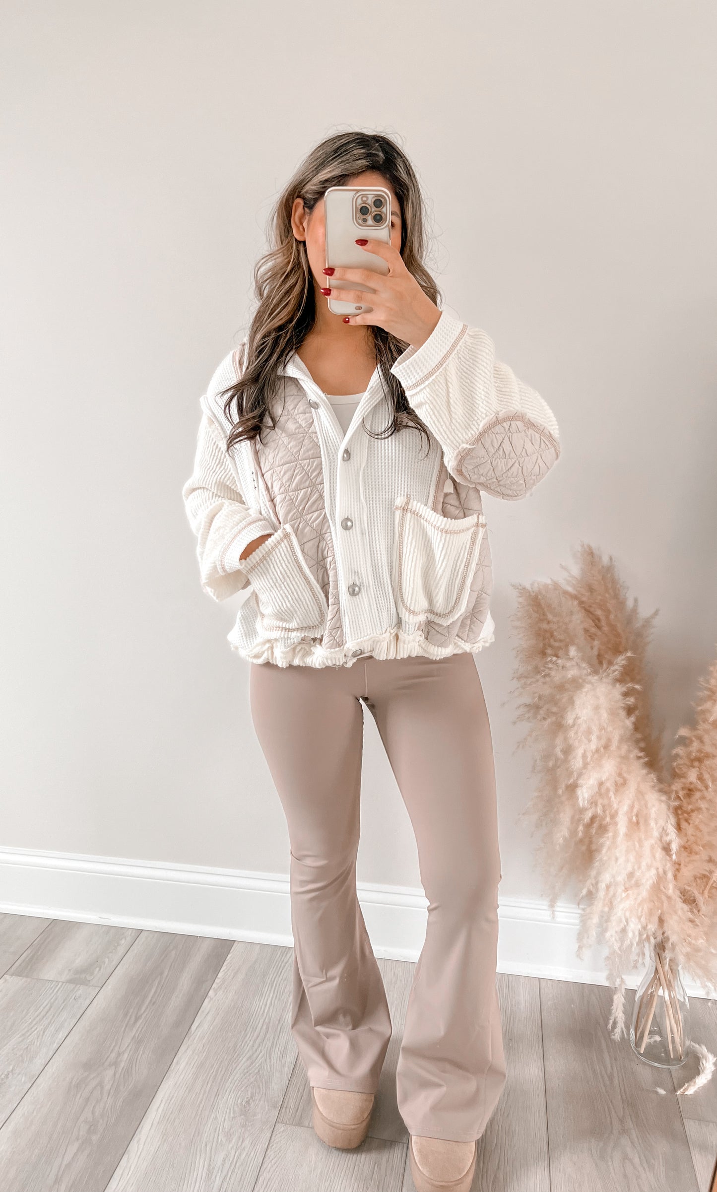 Fall Breeze Jacket - Cream