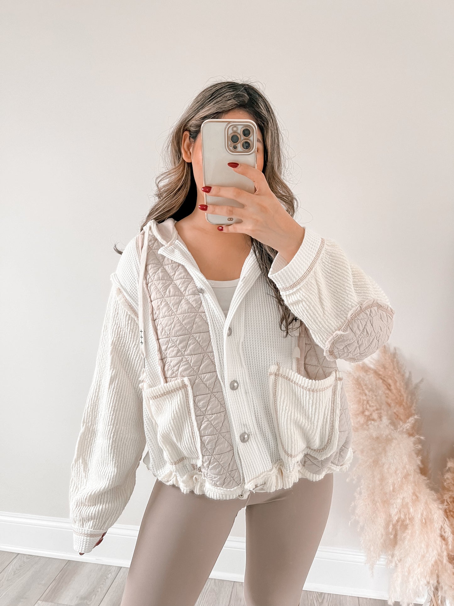 Fall Breeze Jacket - Cream