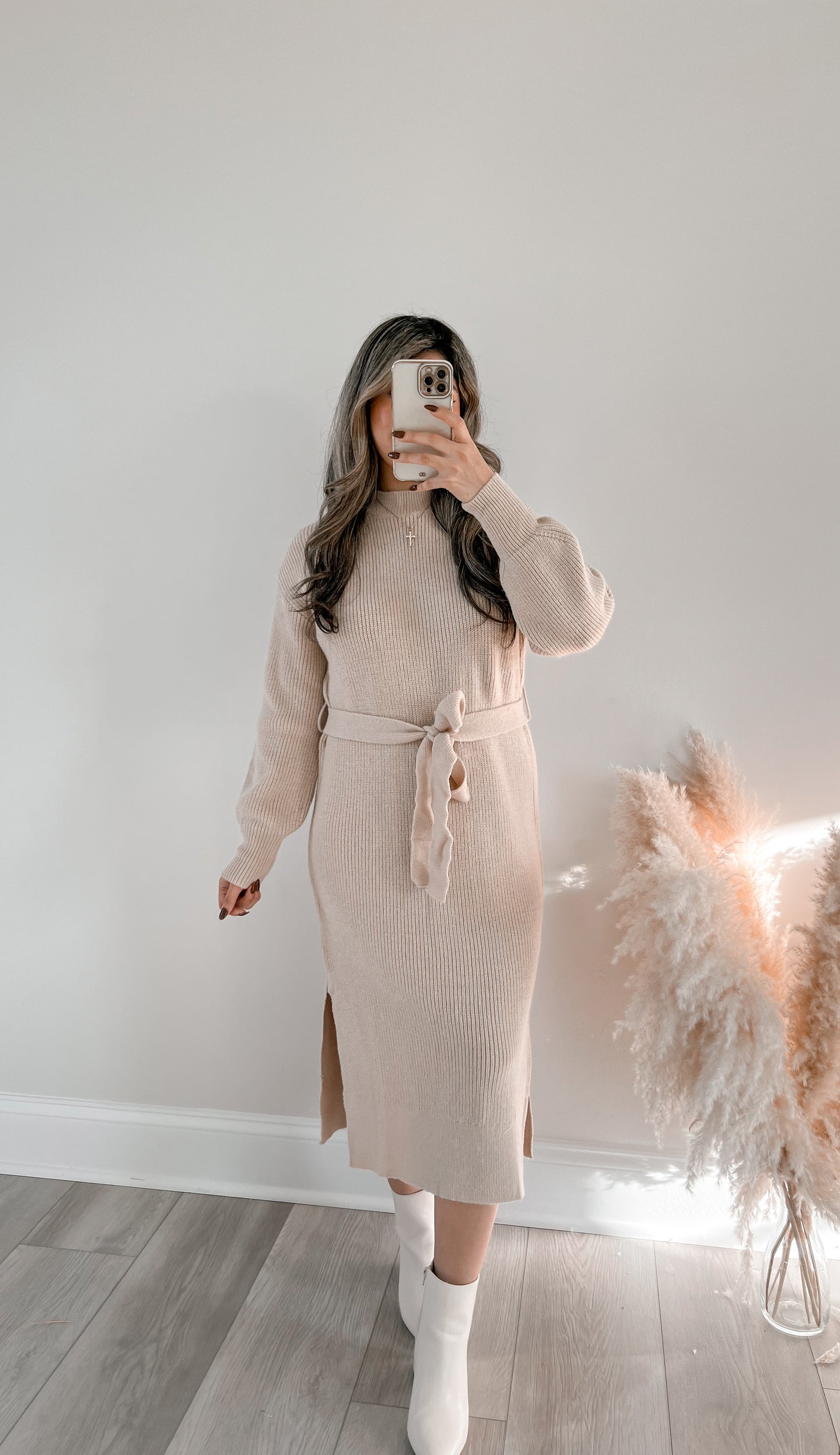 The Haven Knit Sweater Dress