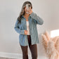 Soft Knit Denim Shacket