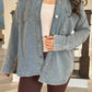 Soft Knit Denim Shacket
