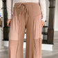 Cloud Wide Leg Pants - Milk Chocolate