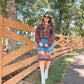 Falling For You Denim Shorts