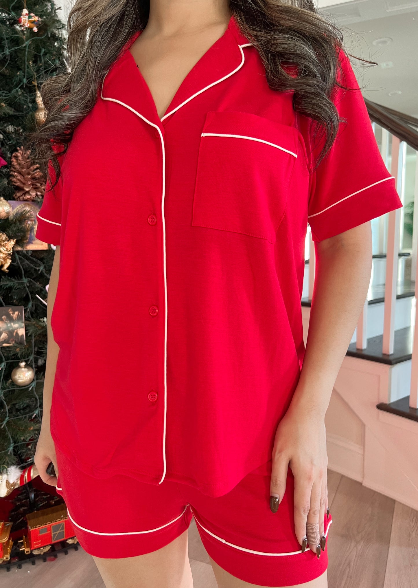 Fall Dreams Pajamas - Ruby