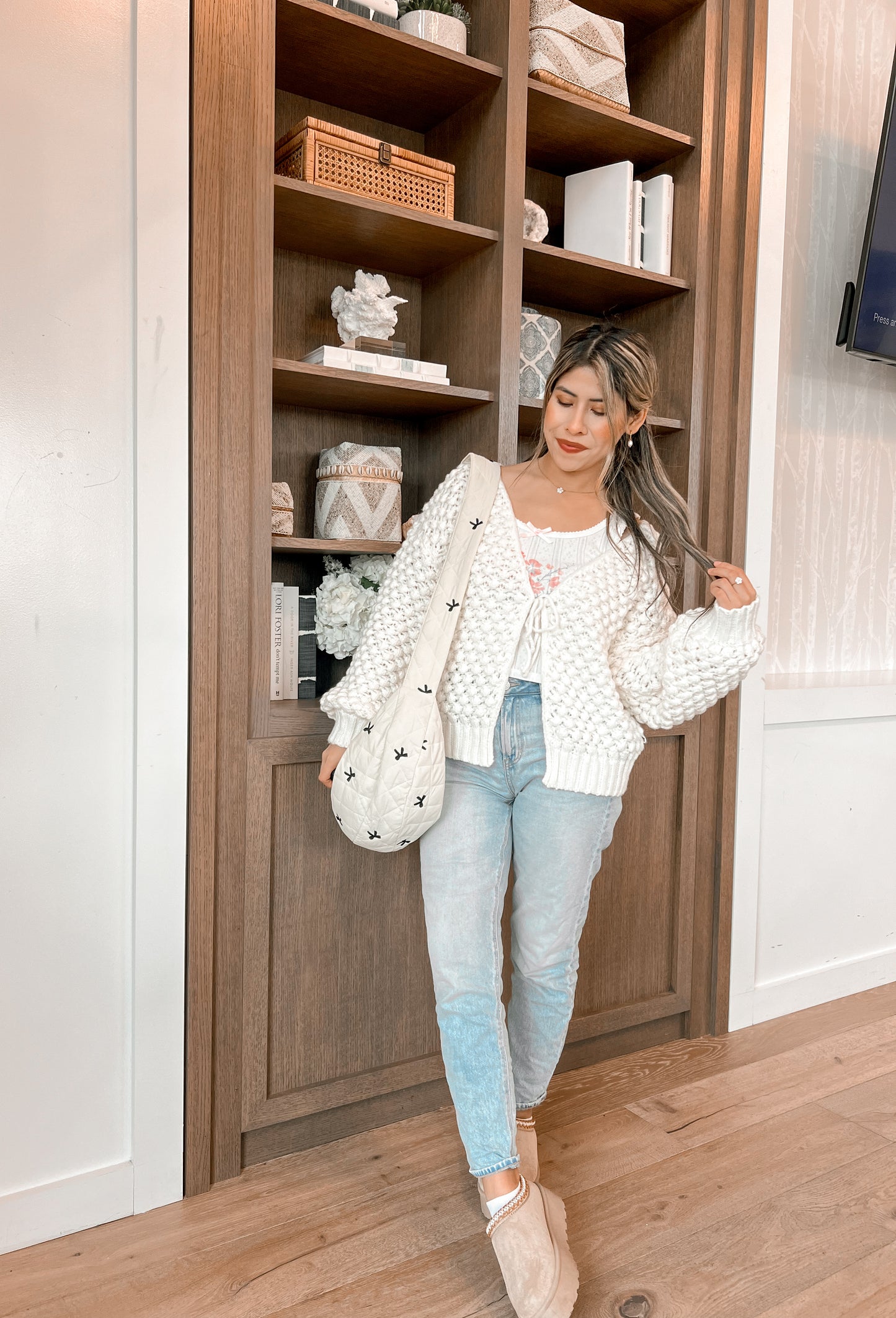 Cozy Cloud Tie Front Cardigan