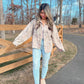 Camo Oversized Denim Jacket