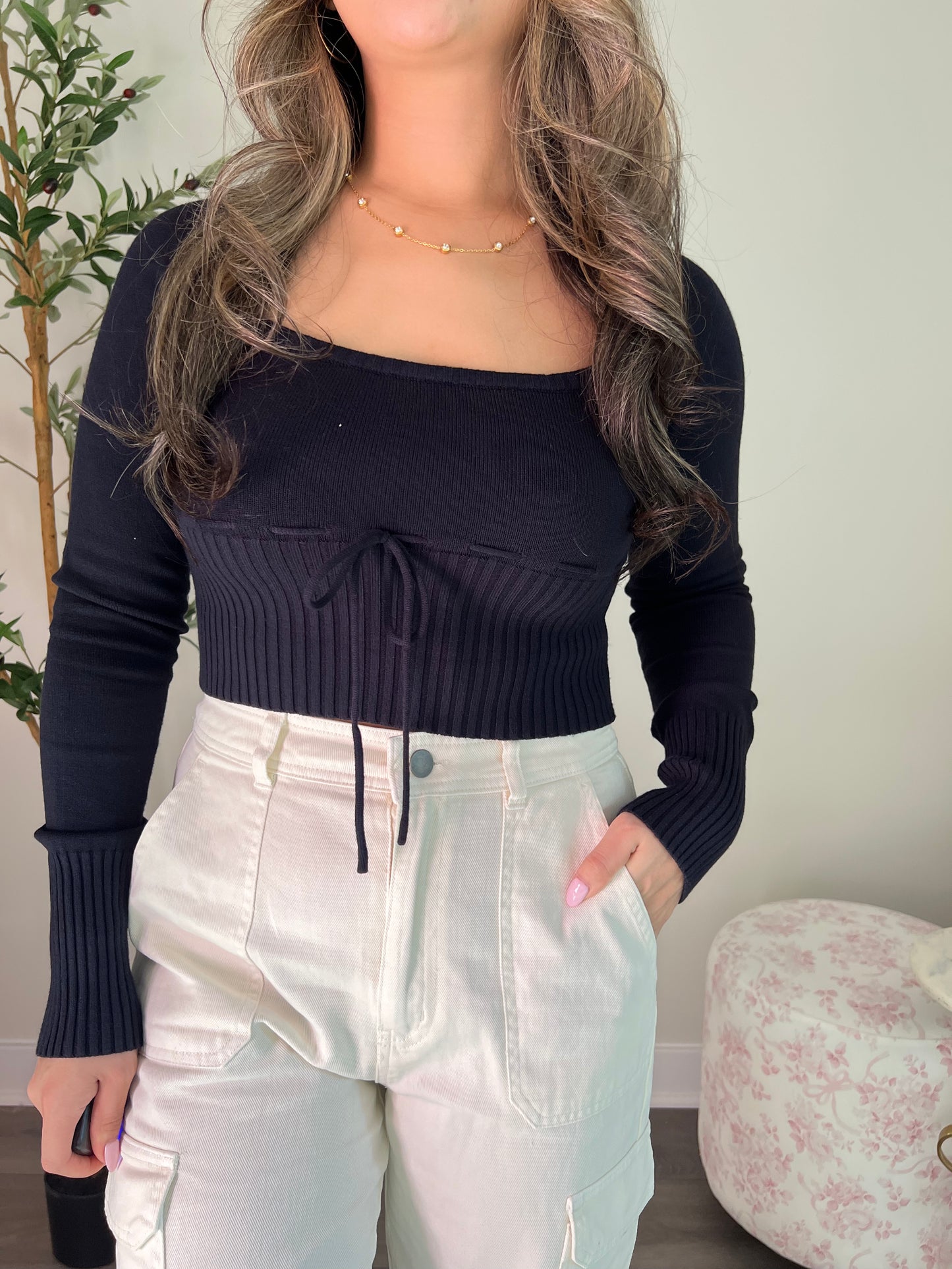 Sweetheart Ribbed Top