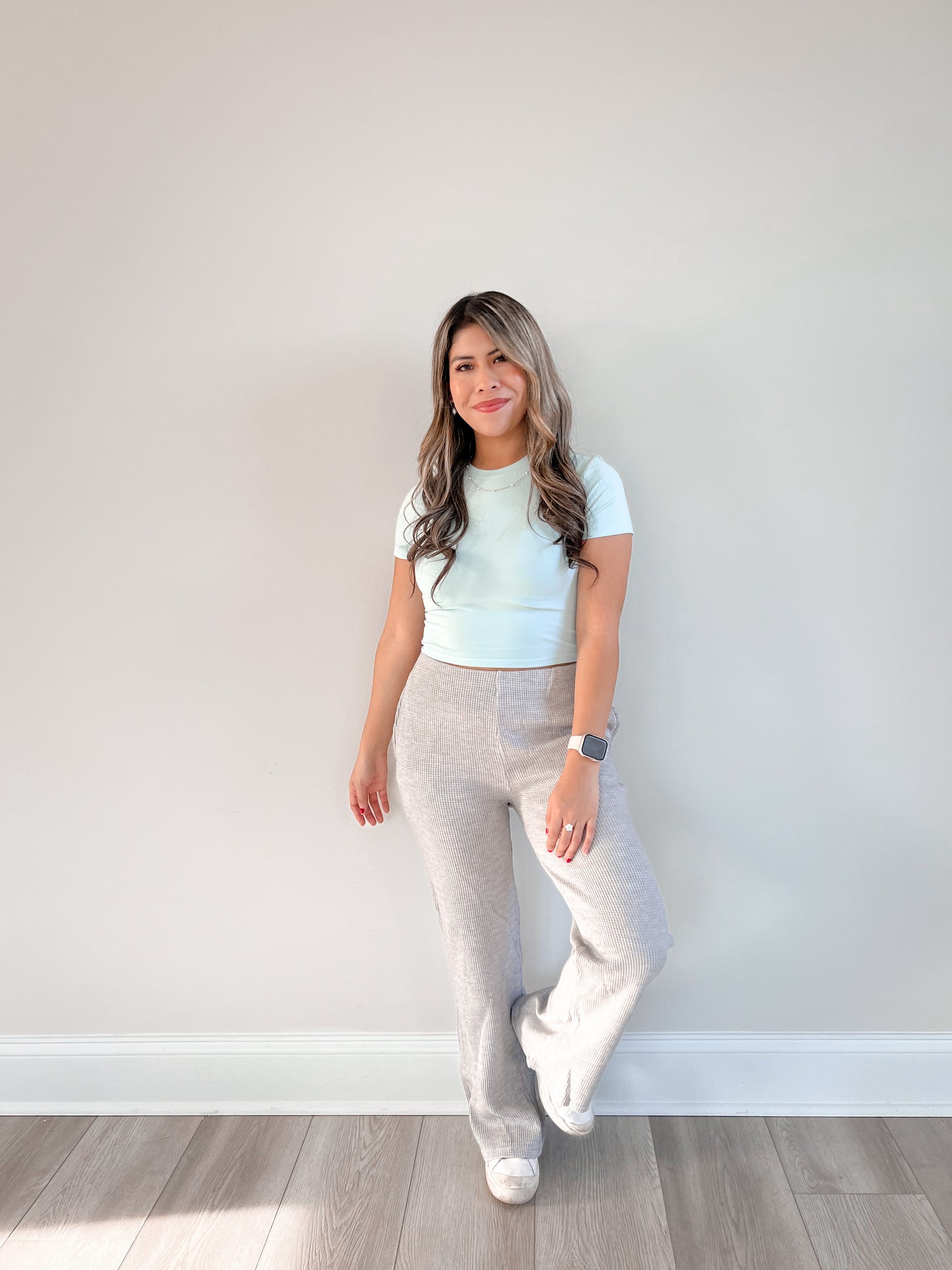 Waffle Knit Pants