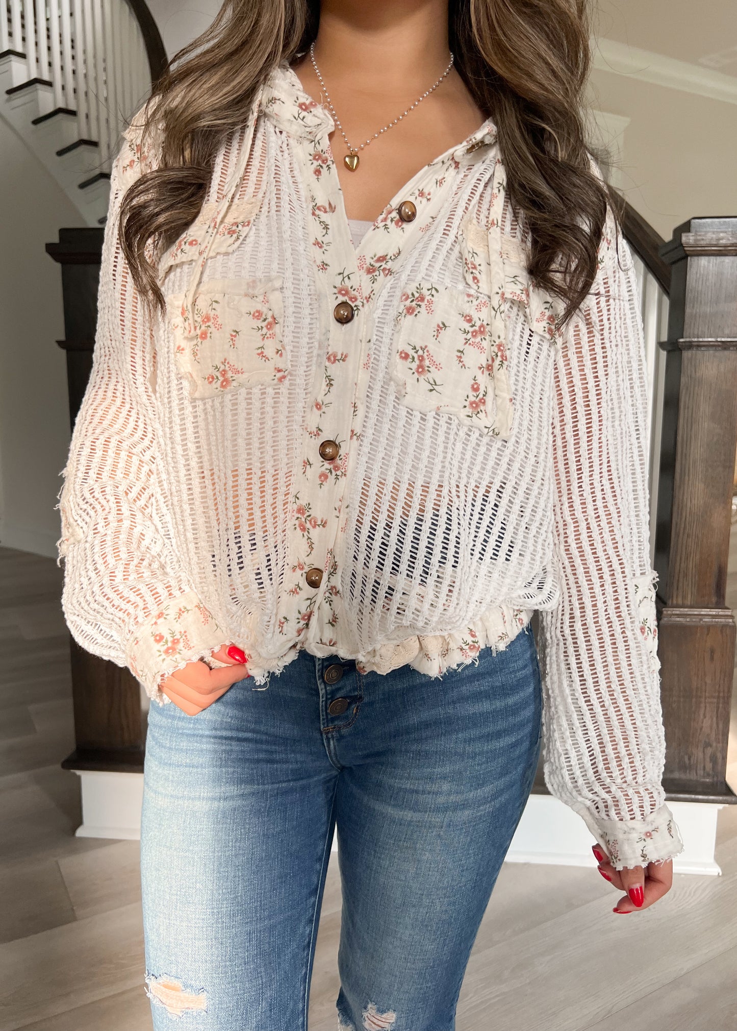 Feel The Breeze Jacket - Off White/Natural