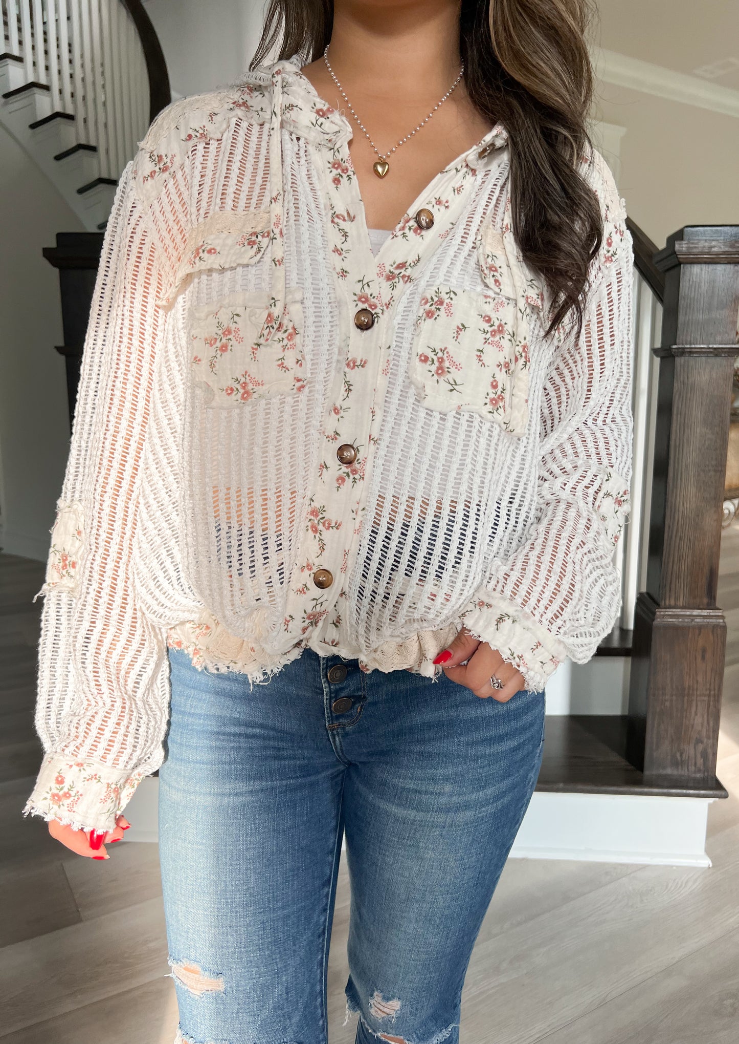 Feel The Breeze Jacket - Off White/Natural