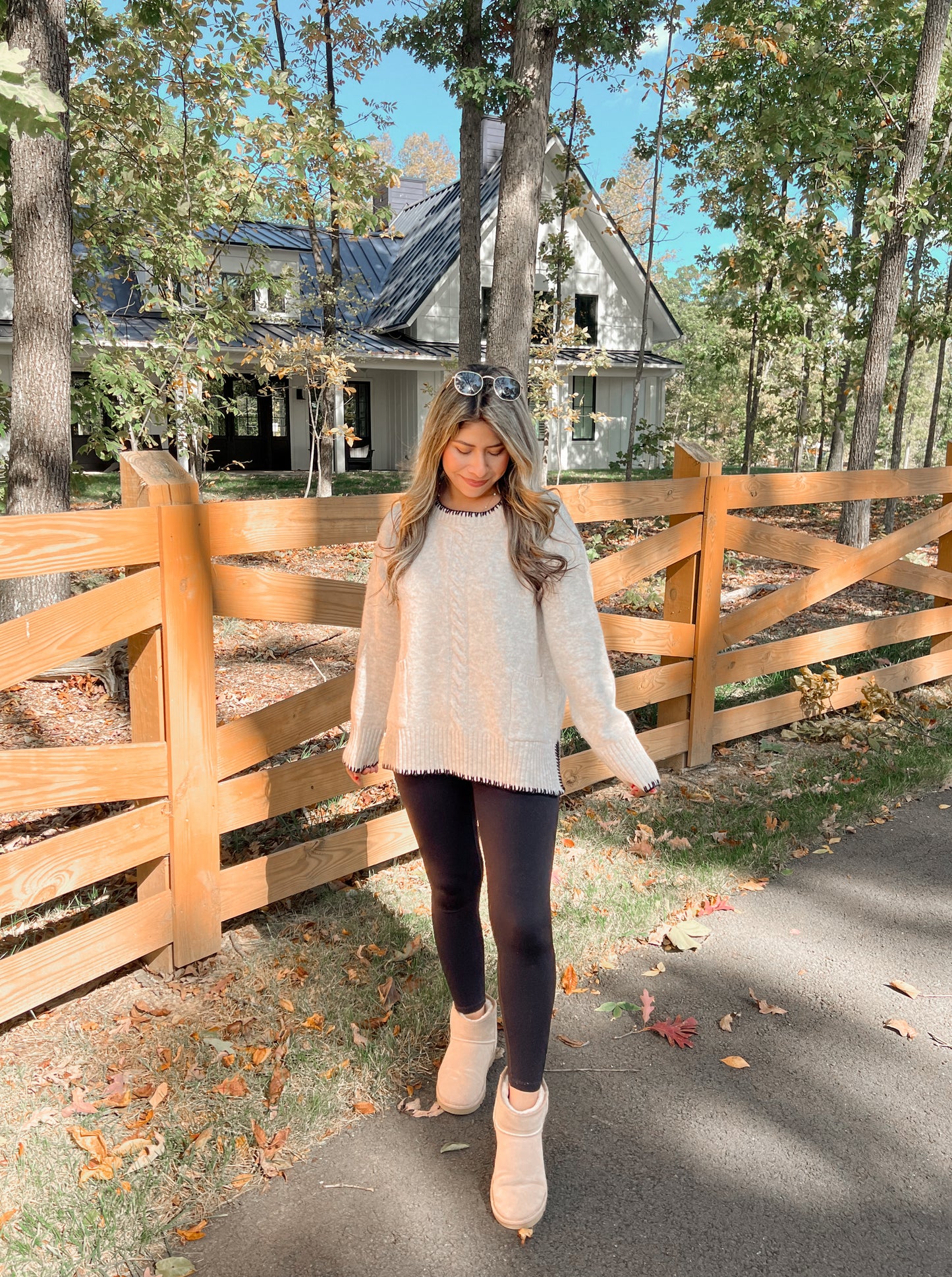 Paris Cable Knit Sweater