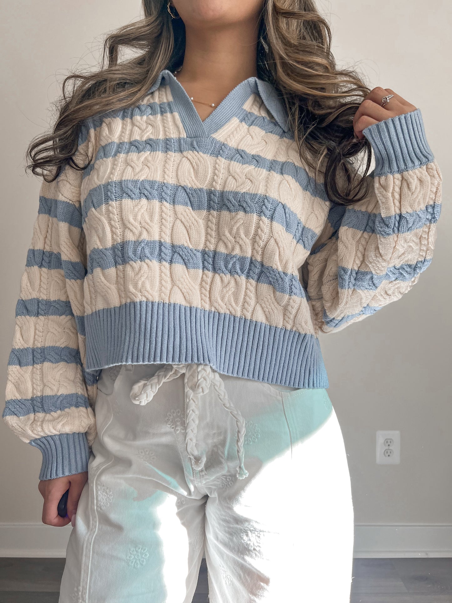 Skyline Cable Knit Sweater