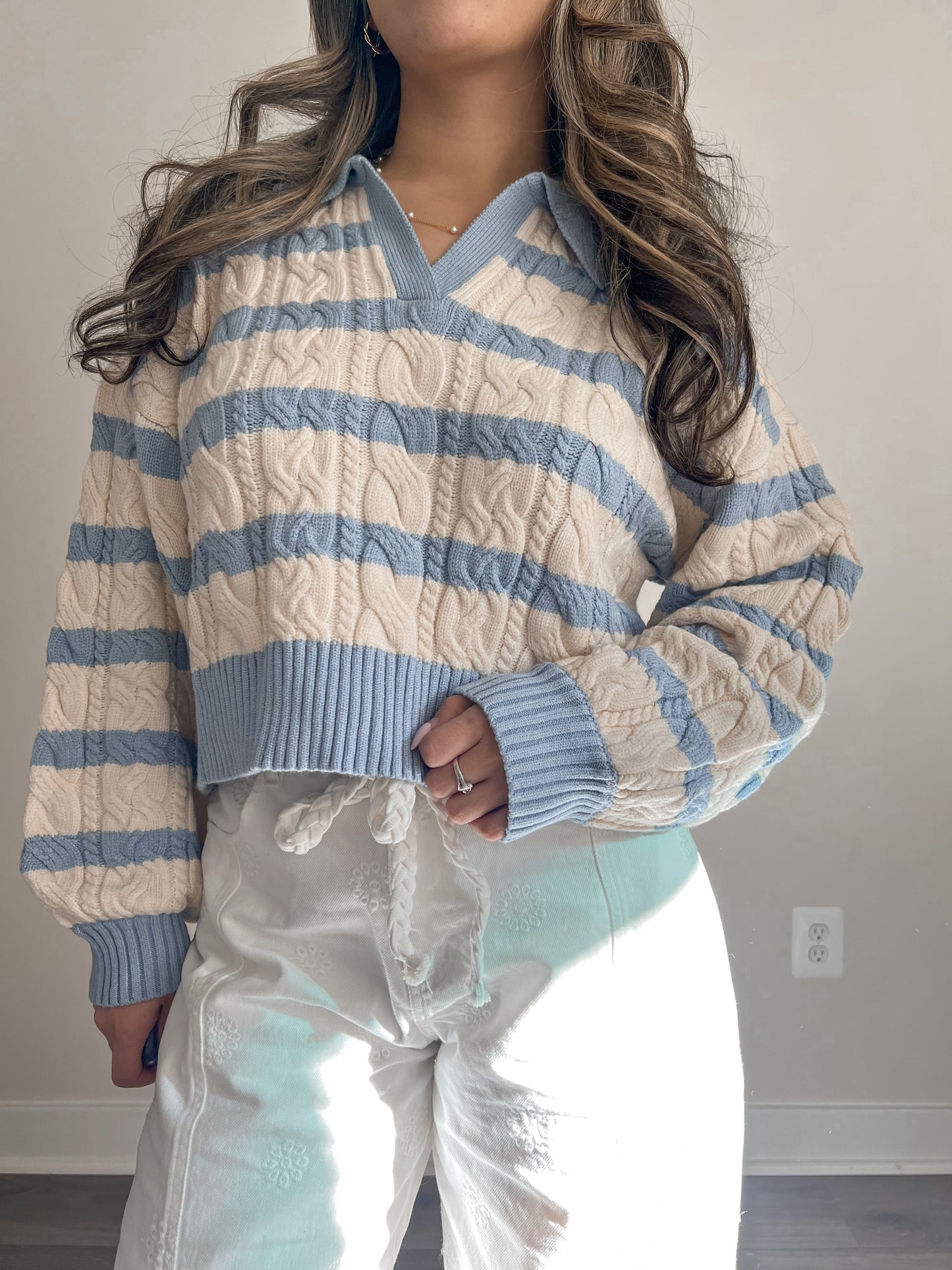 Skyline Cable Knit Sweater