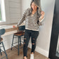 Dockside Striped Knit Sweater