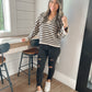 Dockside Striped Knit Sweater