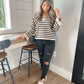 Dockside Striped Knit Sweater