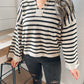 Dockside Striped Knit Sweater