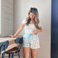 Petals & Stripes Shorts