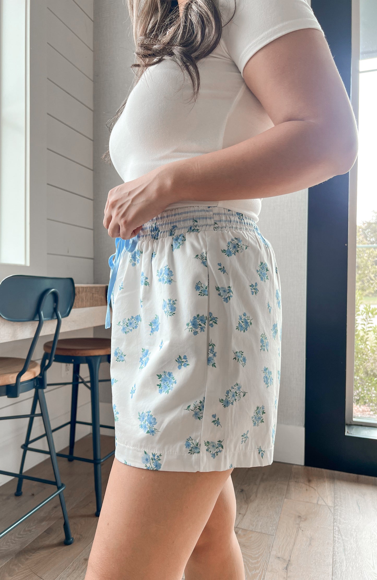 Petals & Stripes Shorts