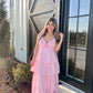 Rosette Maxi Dress